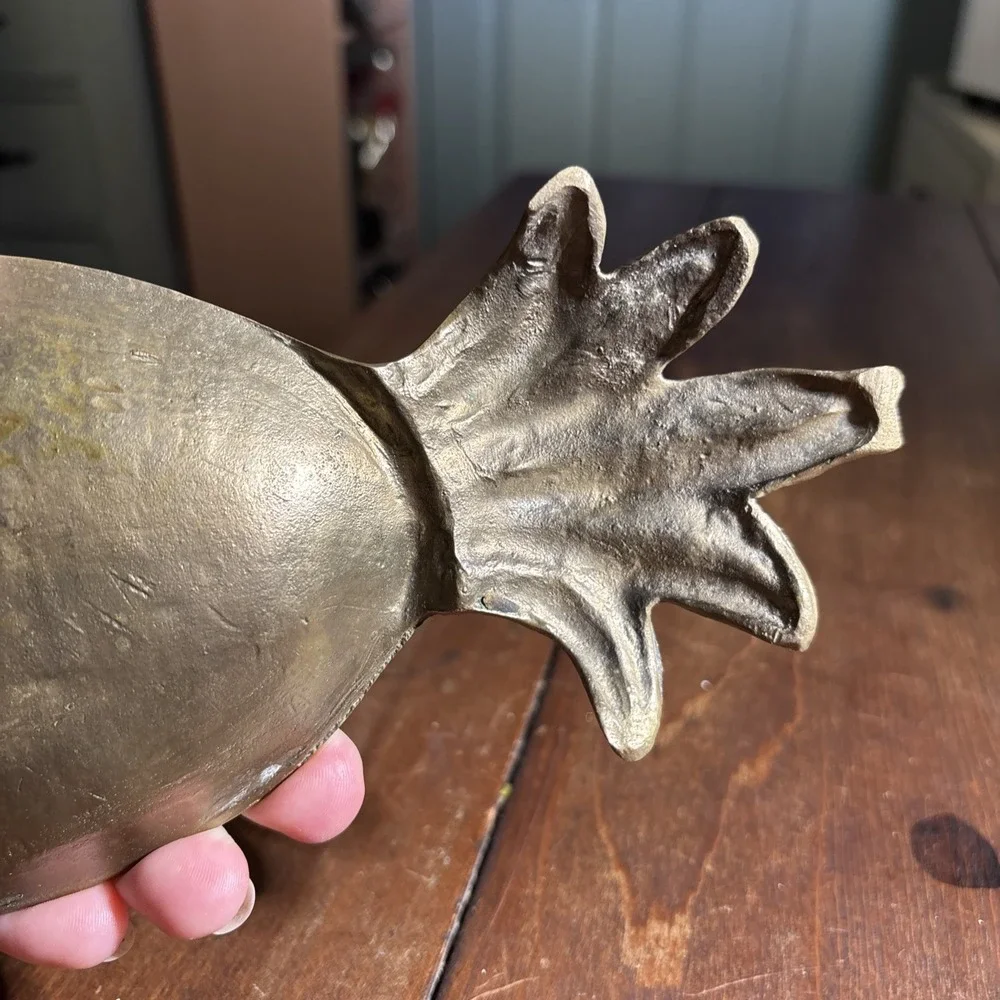 Vintage Penco Brass‎ Pineapple Candy/trinket Dish